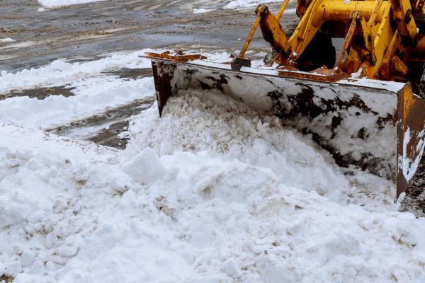 Photo of snow removal in zelienople, pa