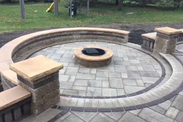 Photo of a patio installation in Allison, PA