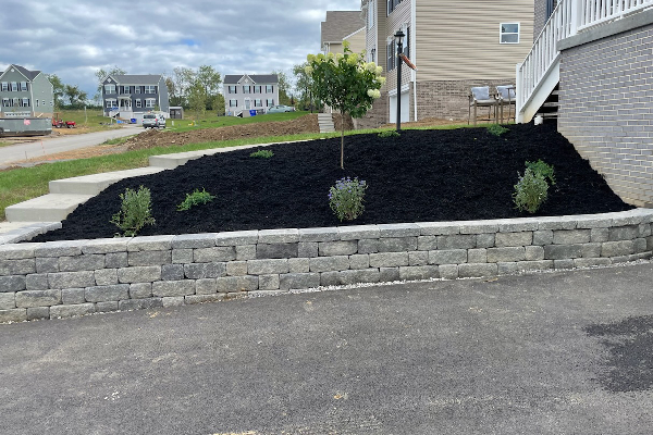 Photo of a retaining wall Installation in Allison, PA