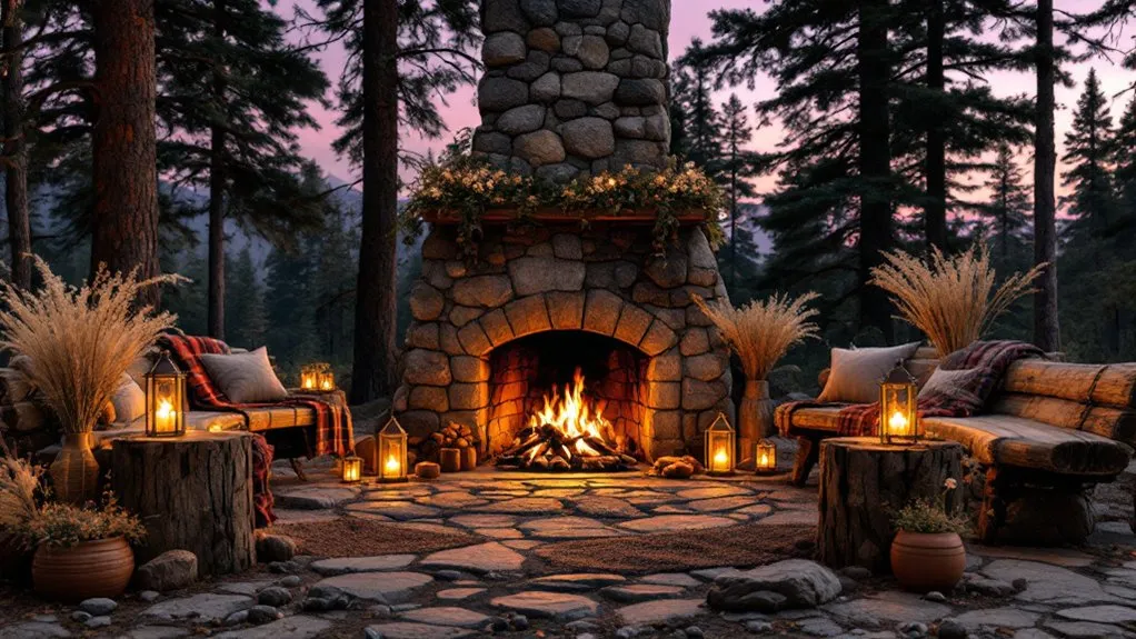 Rustic Outdoor Fireplace Ideas for Stunning Landscapes 5 Rustic Outdoor Fireplace Ideas for Stunning Landscapes
